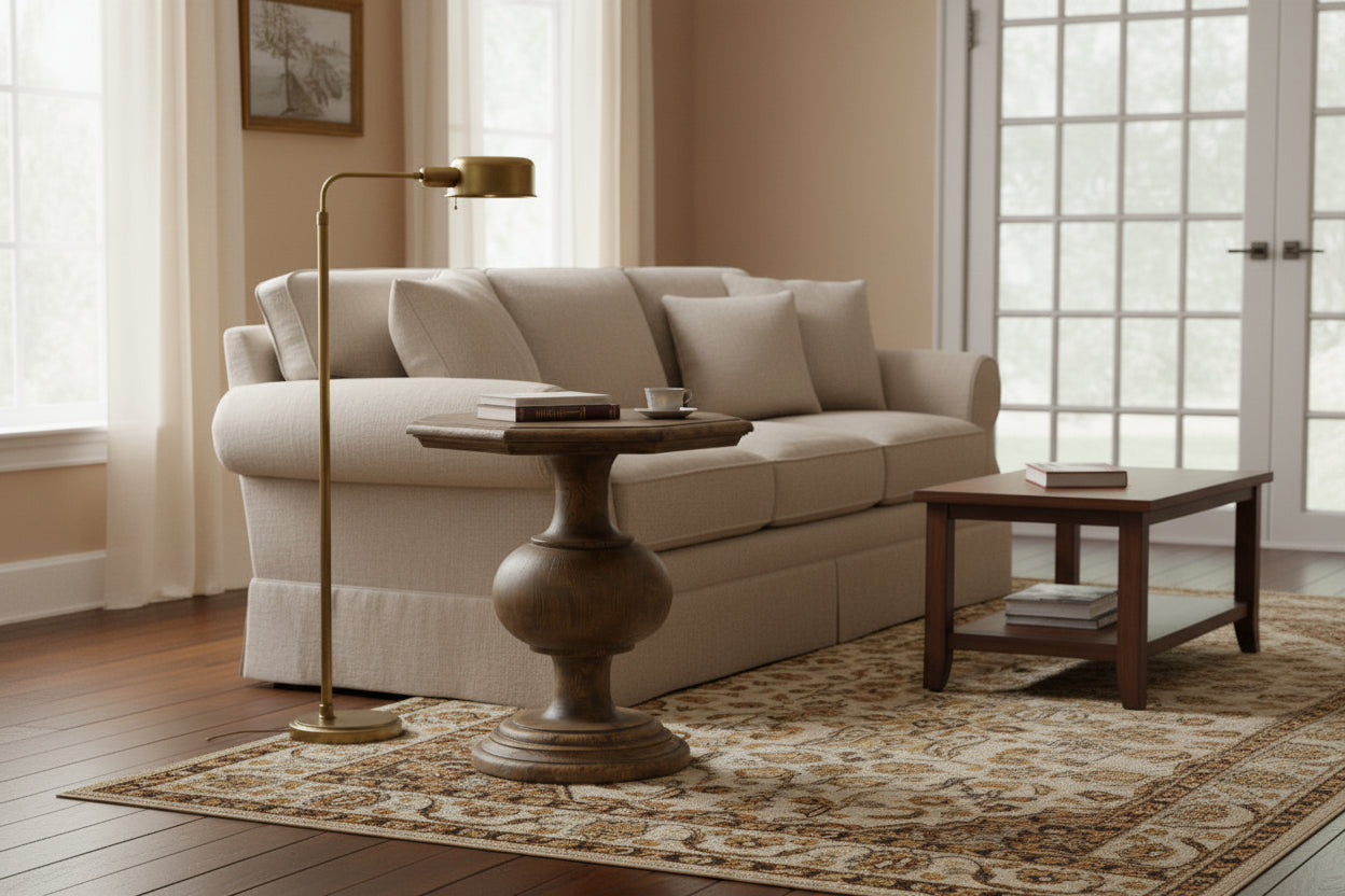 Hooker Furniture Mason 25 Wide Poplar End Table from the Hill Country