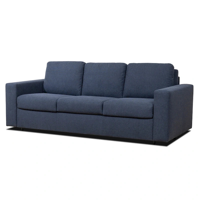 Rozkładana sofa Queen 82 cale z materacem piankowym o grubości 5 cali