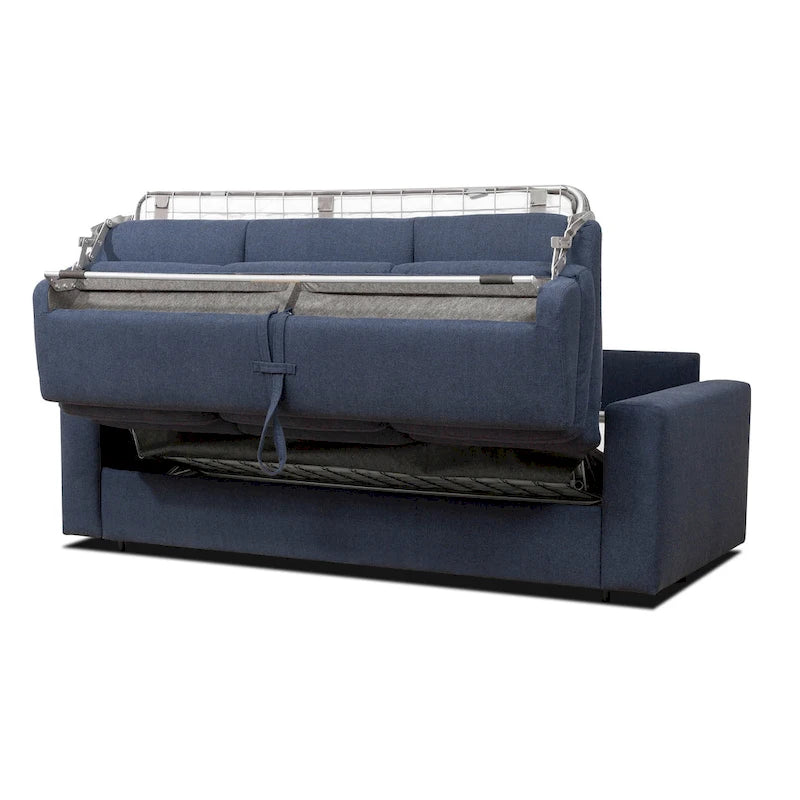 Rozkładana sofa Queen 82 cale z materacem piankowym o grubości 5 cali