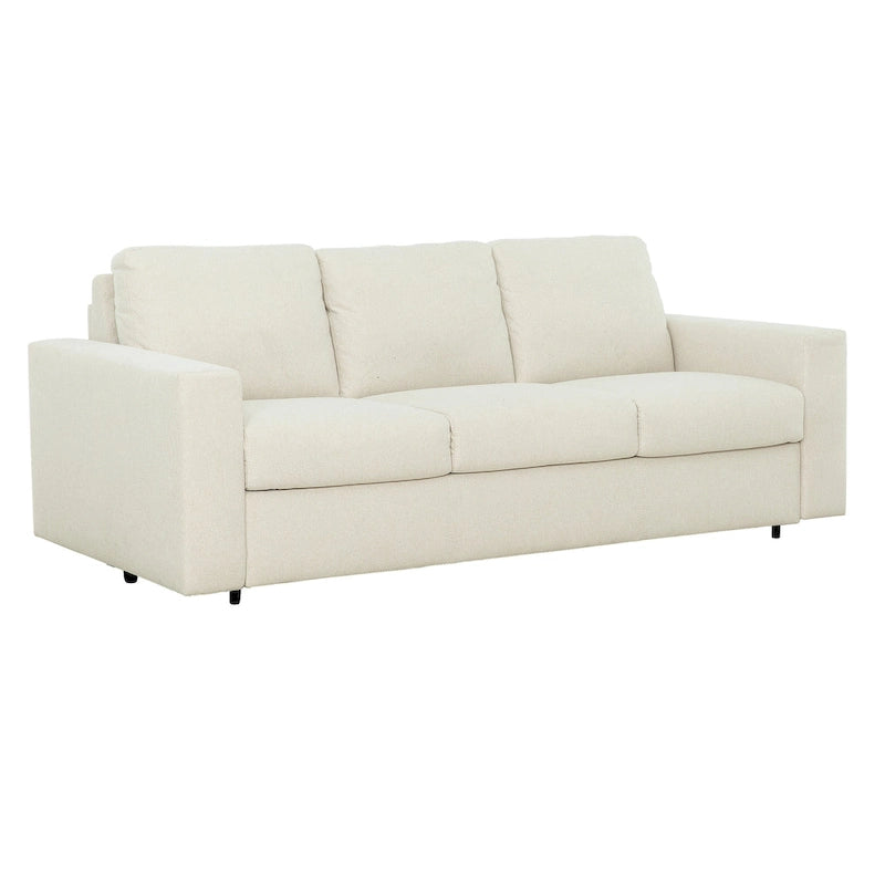 Rozkładana sofa Queen 82 cale z materacem piankowym o grubości 5 cali