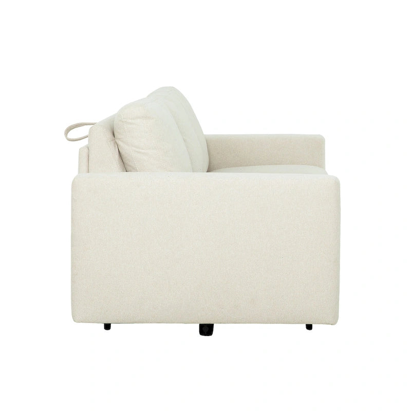 Rozkładana sofa Queen 82 cale z materacem piankowym o grubości 5 cali