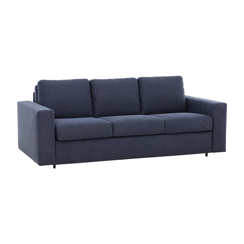 Rozkładana sofa Queen 82 cale z materacem piankowym o grubości 5 cali