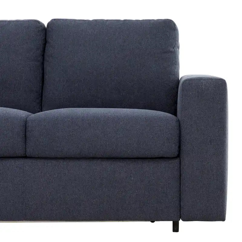 Rozkładana sofa Queen 82 cale z materacem piankowym o grubości 5 cali