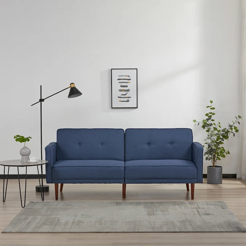 Rozkładana sofa 3-osobowa, tkanina poliestrowa, 5 kolorów