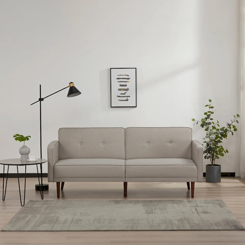Rozkładana sofa 3-osobowa, tkanina poliestrowa, 5 kolorów