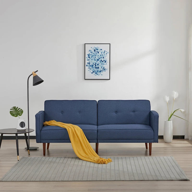 Rozkładana sofa 3-osobowa, tkanina poliestrowa, 5 kolorów
