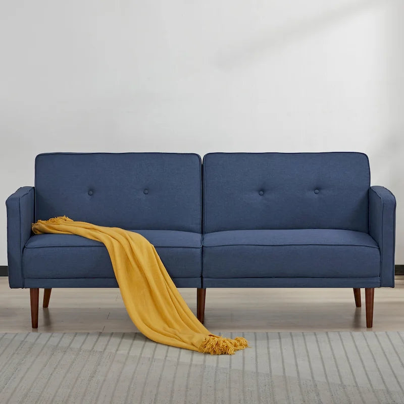 Rozkładana sofa 3-osobowa, tkanina poliestrowa, 5 kolorów