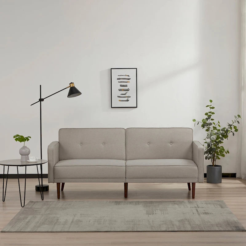 Rozkładana sofa 3-osobowa, tkanina poliestrowa, 5 kolorów