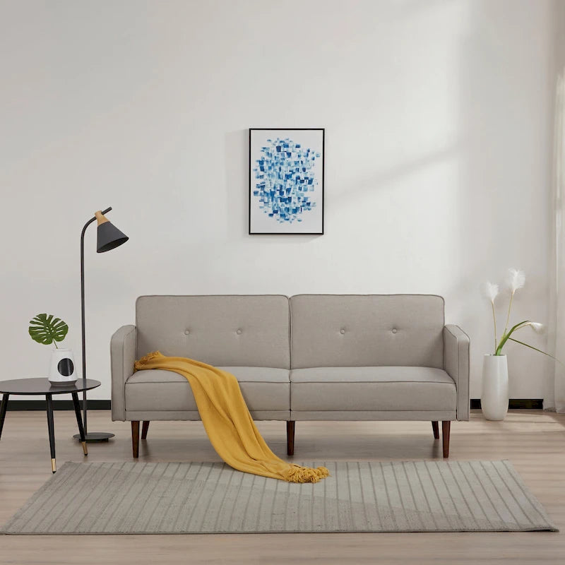 Rozkładana sofa 3-osobowa, tkanina poliestrowa, 5 kolorów