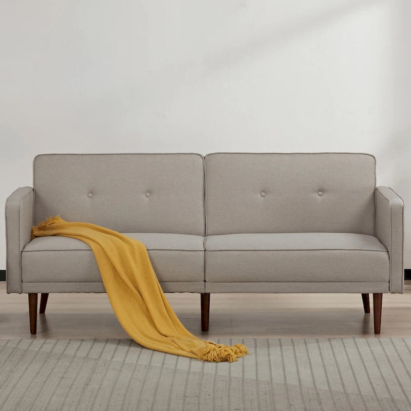 Rozkładana sofa 3-osobowa, tkanina poliestrowa, 5 kolorów